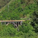 Ponte sul torrente Silisia a Chievolis